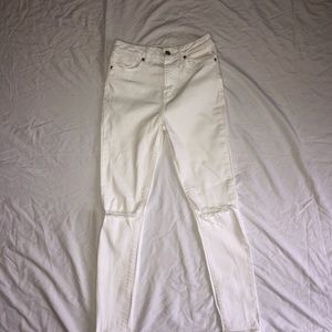 White jeans
